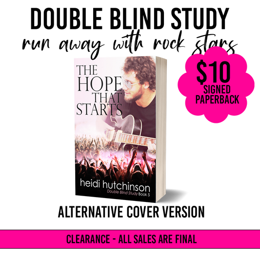 ALTERNATE COVER The Hope That Starts Paperback (pink)